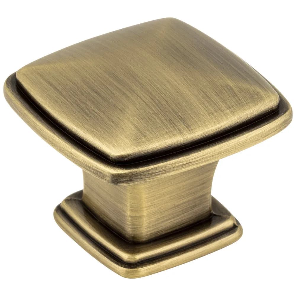 Milan 1 Plain Square Cabinet Knob