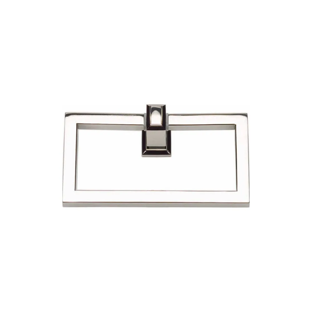 SUTTON PLACE BATH TOWEL RING POLISHED NICKEL